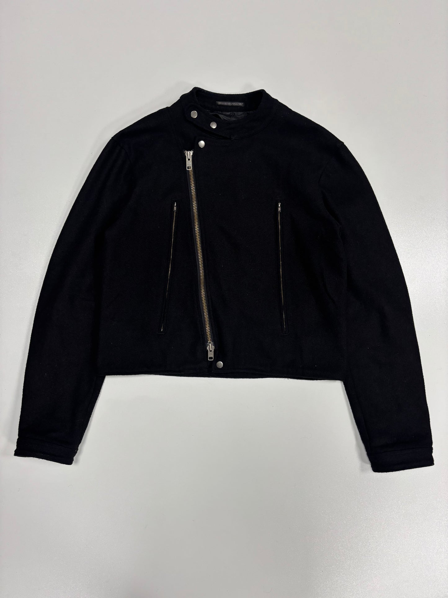 AW14 Yohji Yamamoto Pour Homme Multi Zip Rider Jacket (3)