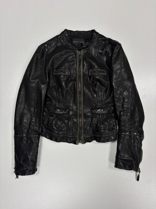 AW2007 Emporio Armani Leather Jacket (S)