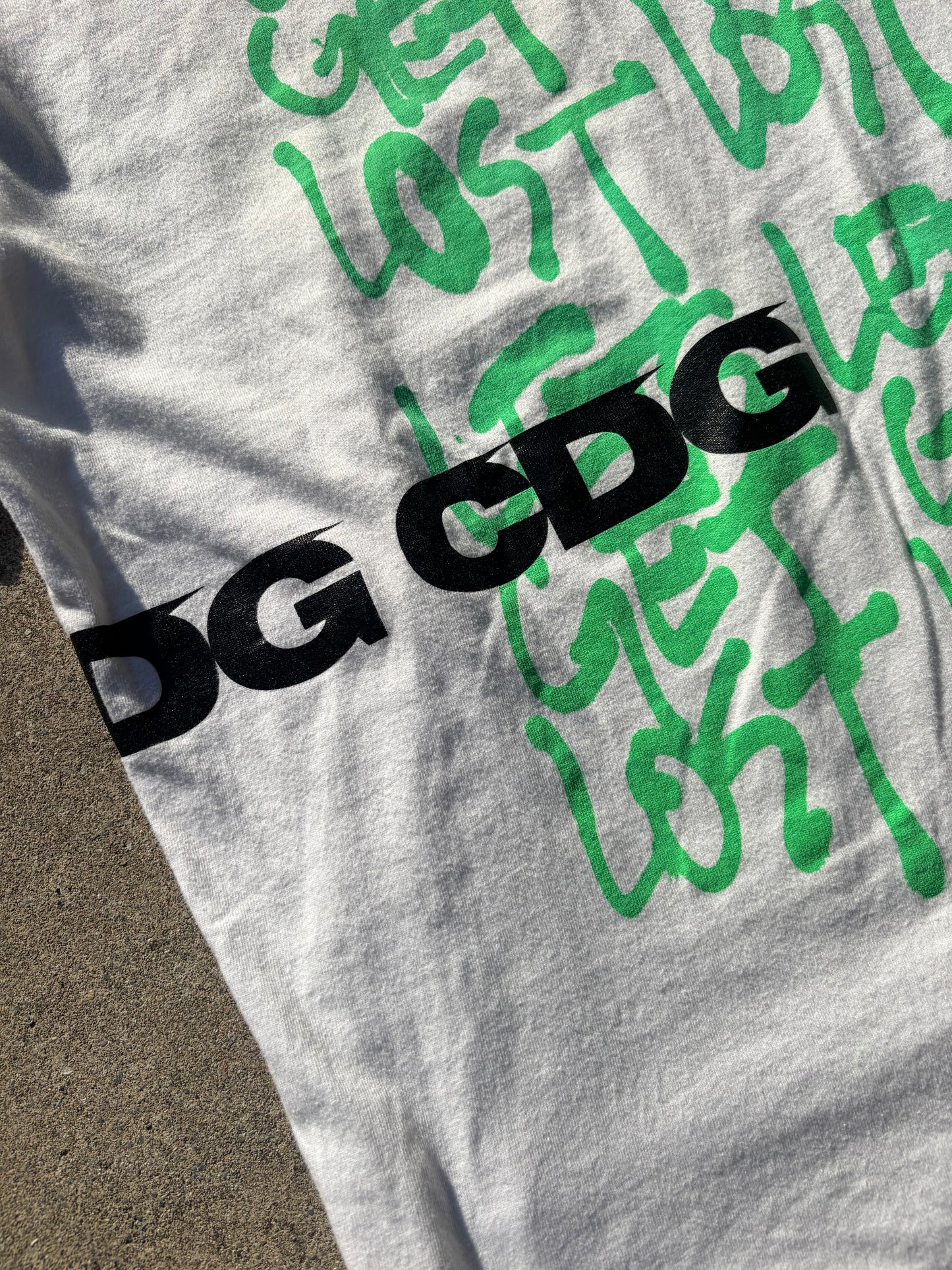 Comme des Garcons "Lost" Print Shirt (L)