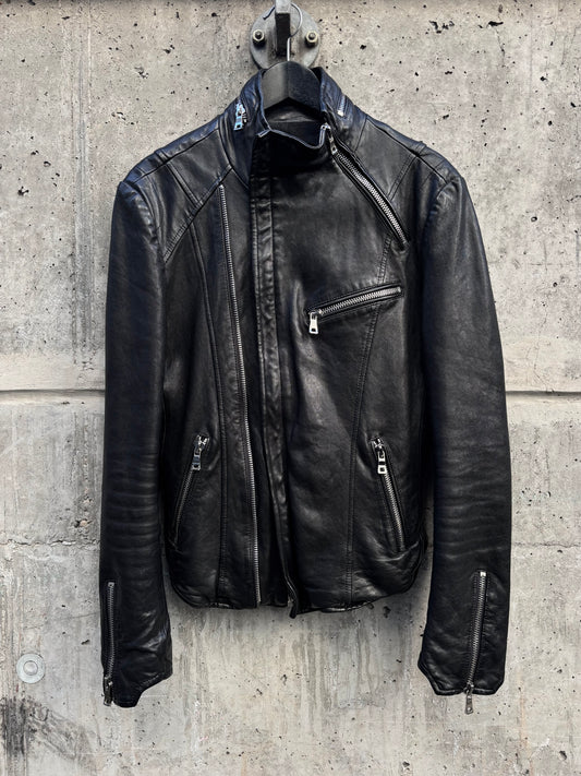 FW/09 Balmain by Christopher Decarnin Multizip Rider Jacket (M)