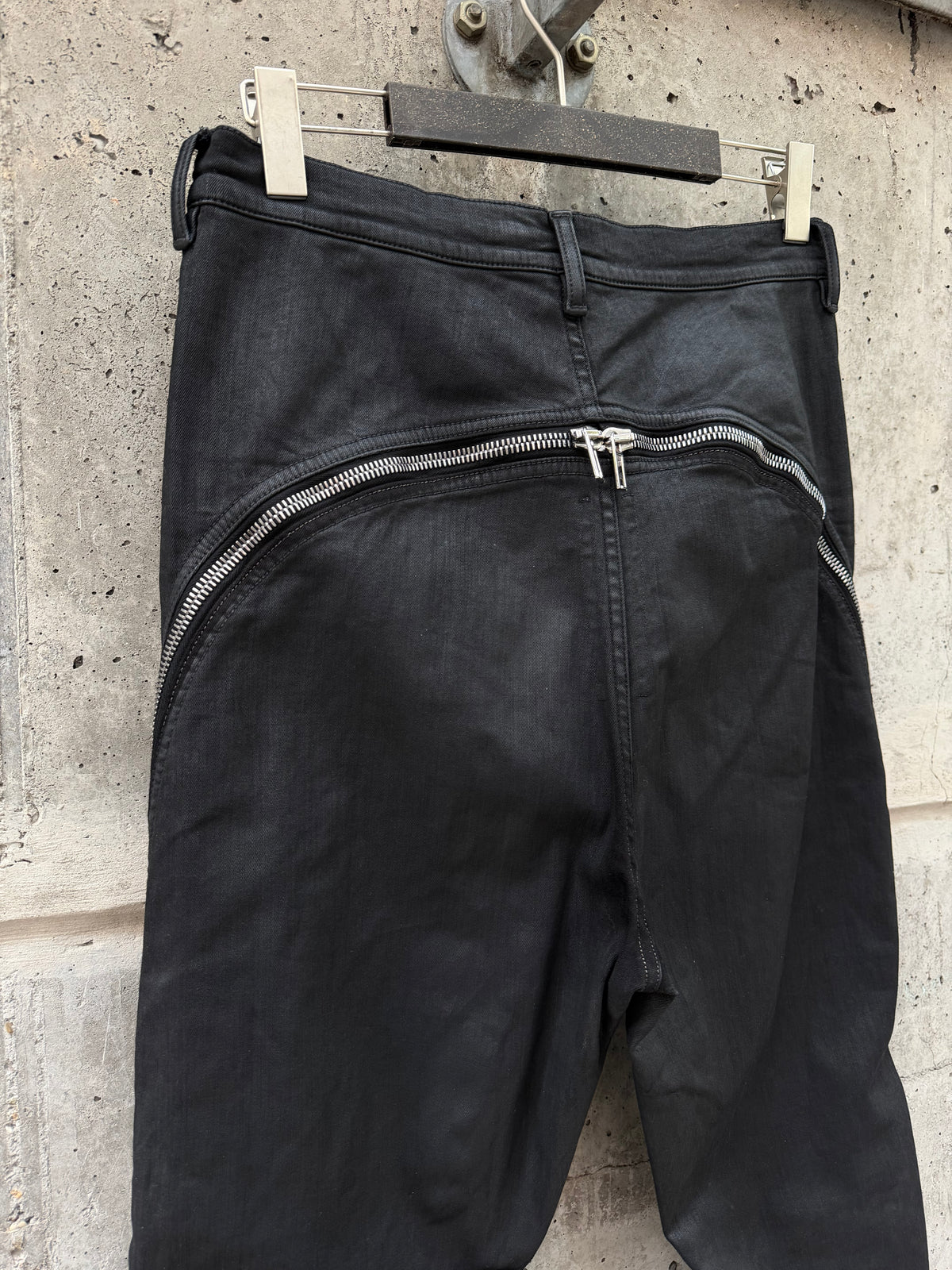 SS/24 Rick Owens Waxed Black DRKSHDW Bolan Denim (32)