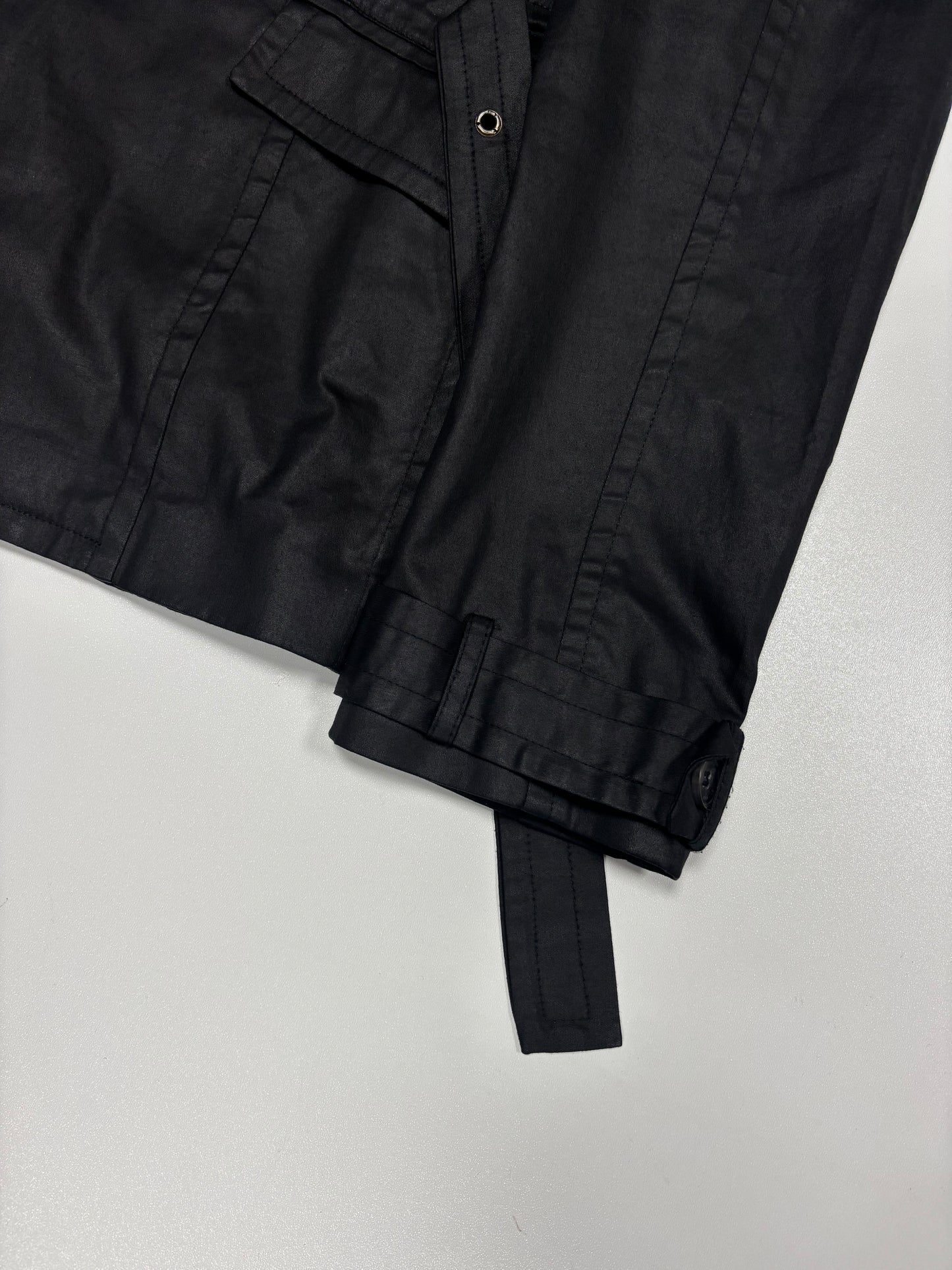 Takeshy Kurosawa Waxed Cotton Blazer (48)