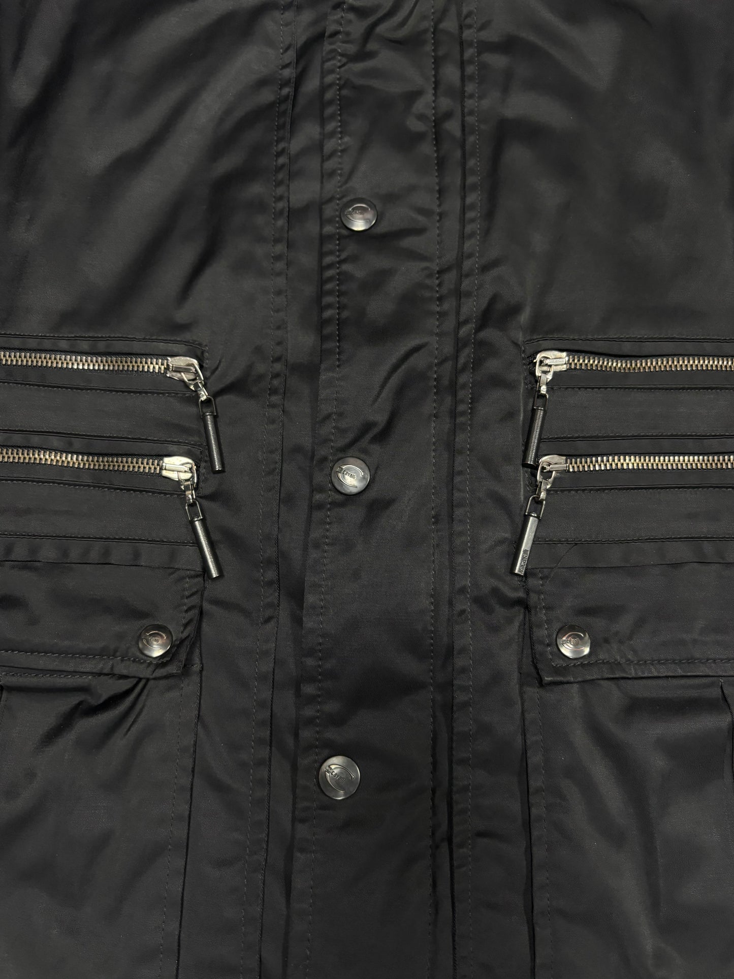 Roberto Cavalli Shiny Multi Zip Rider Jacket (52)