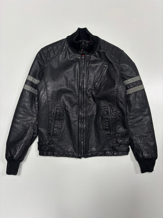 1990‘s Jean’s Paul Gaultier Rider Leather Jacket (48)