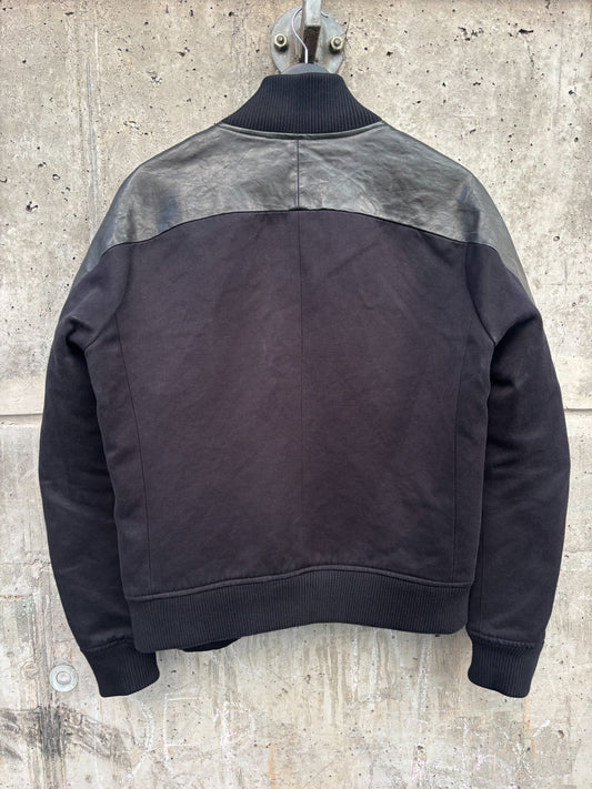 Attachment by Kazuyuki Kumagai Partial Leather Jacket (L)