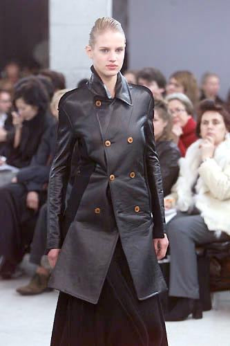AW/2002 Comme des Garçons Split Fabric Caban (S)
