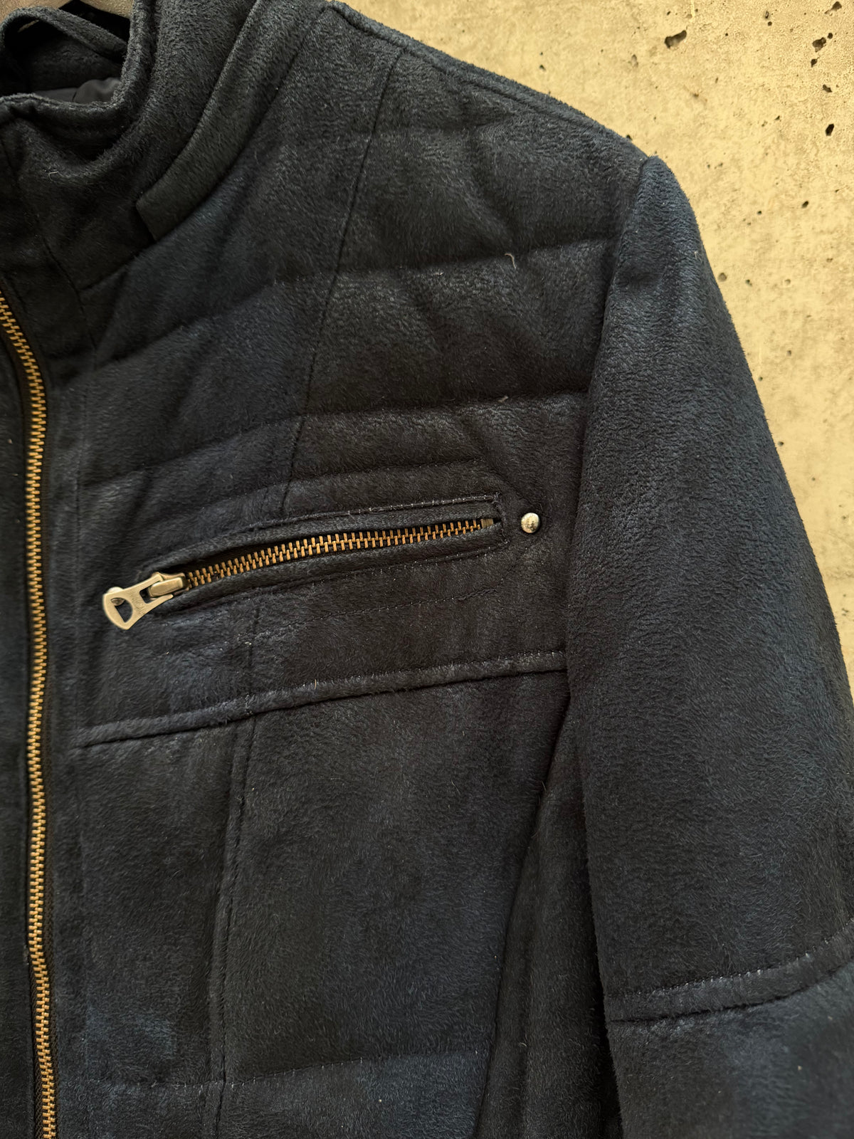 Tornado Mart Suede Cotton Puffer Jacket (M)