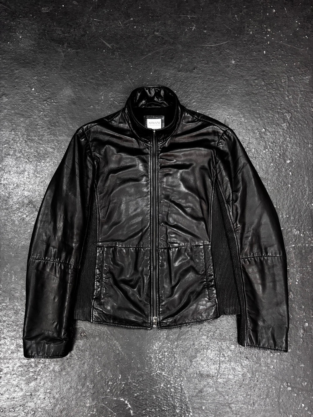 Armani Collezioni Leather Jacket (M)