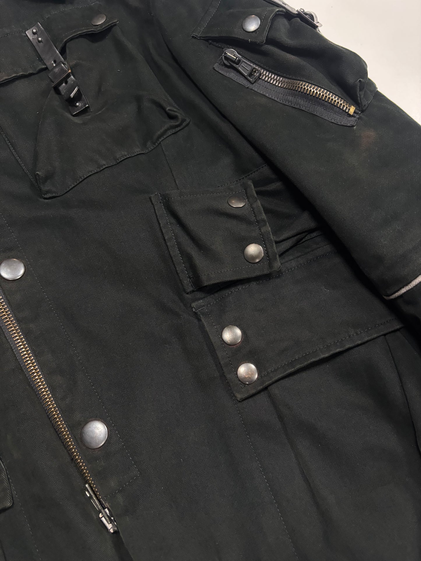 Andrew MacKenzie Cargo Military Jacket (L)