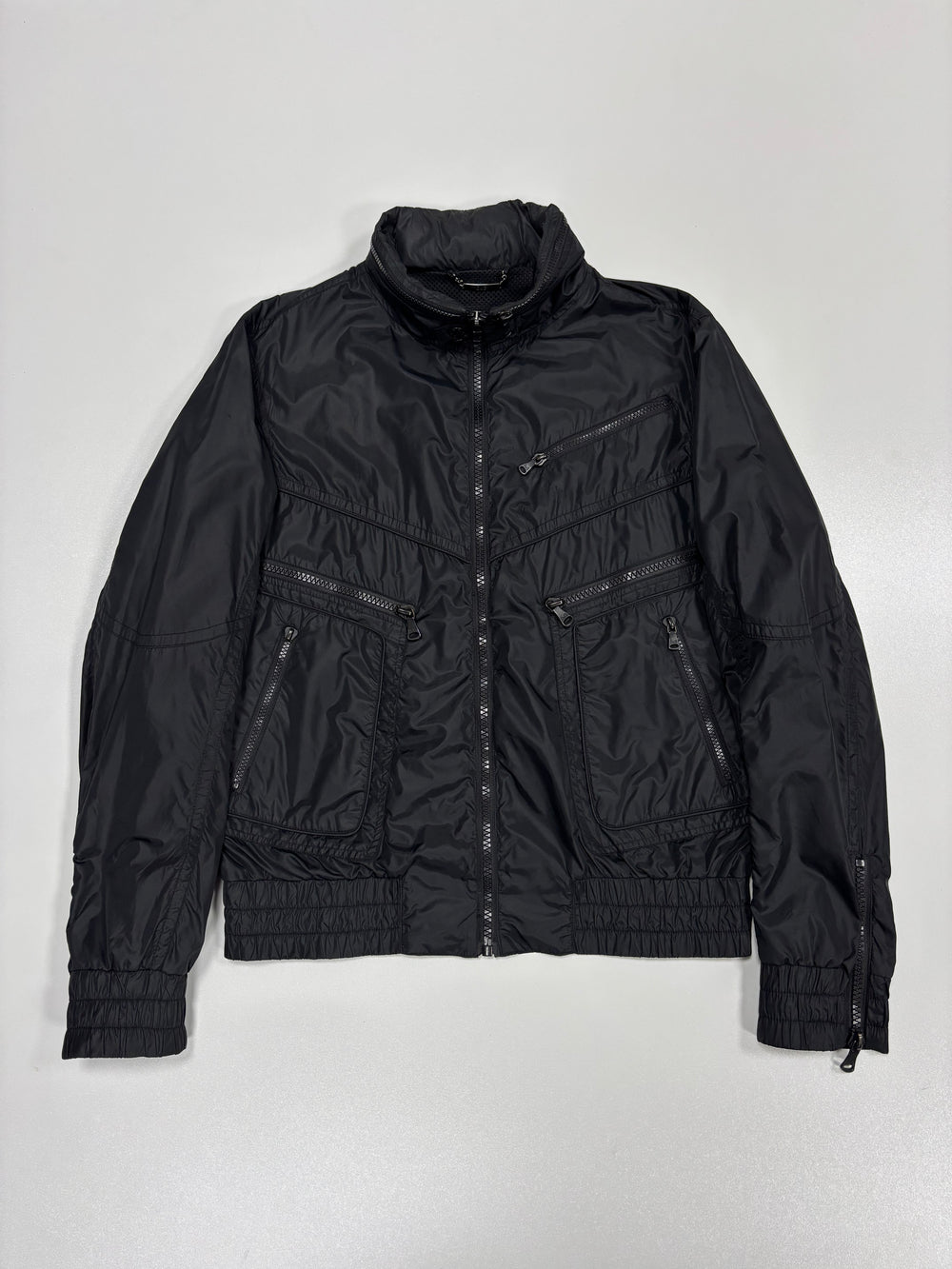 AW03 Dolce Gabbana Multi Zip Rider Jacket (M)
