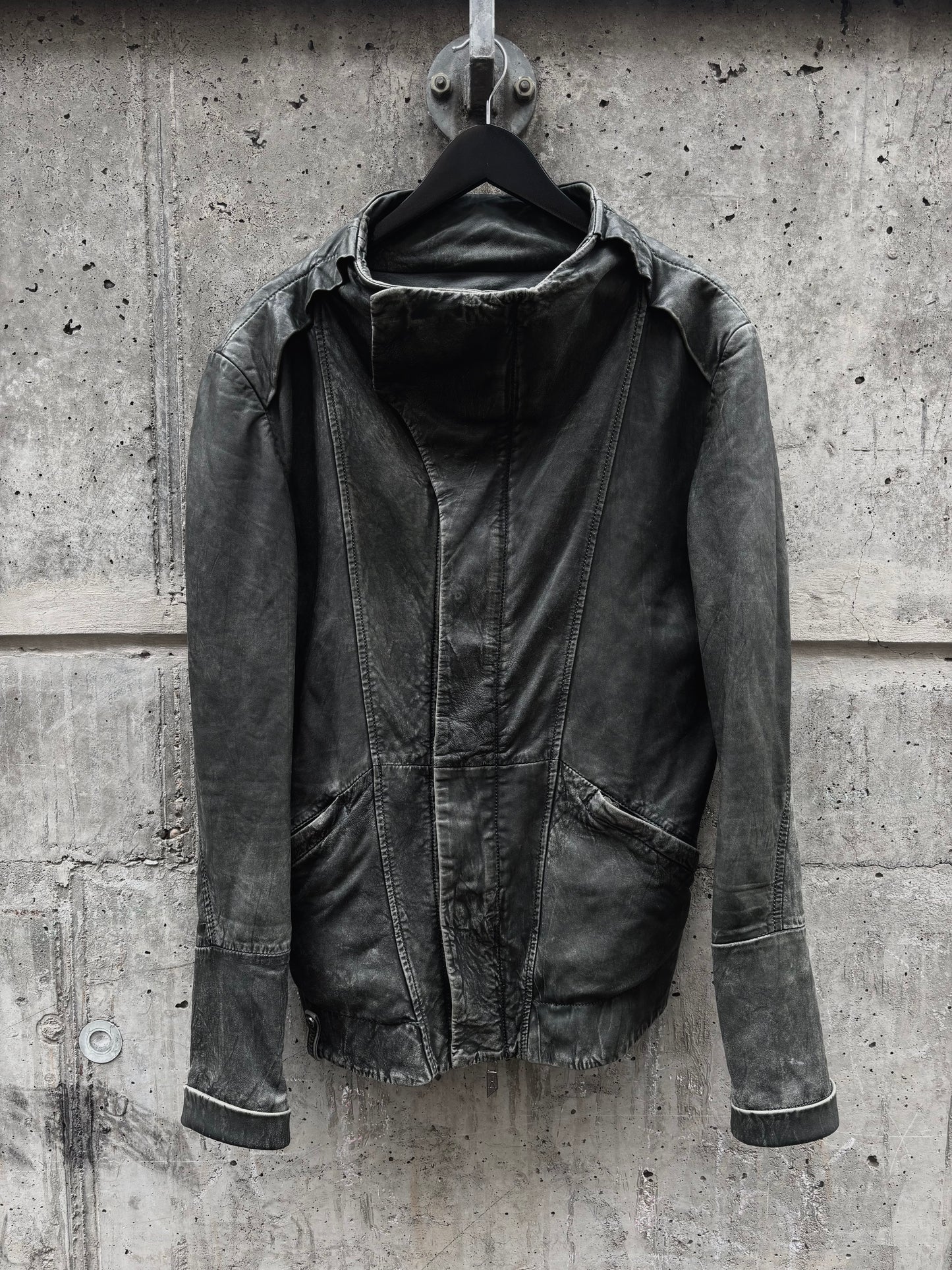 Preach Faded Green High Collar Lamb Nap Jacket (M)