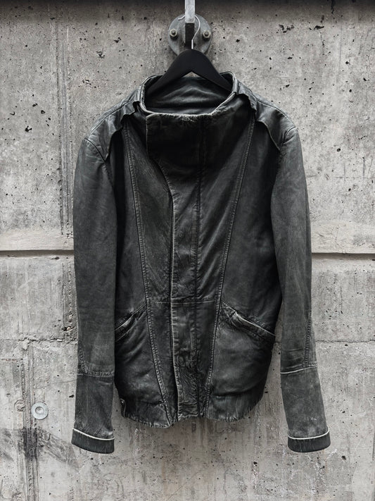 Preach Faded Green High Collar Lamb Nap Jacket (M)