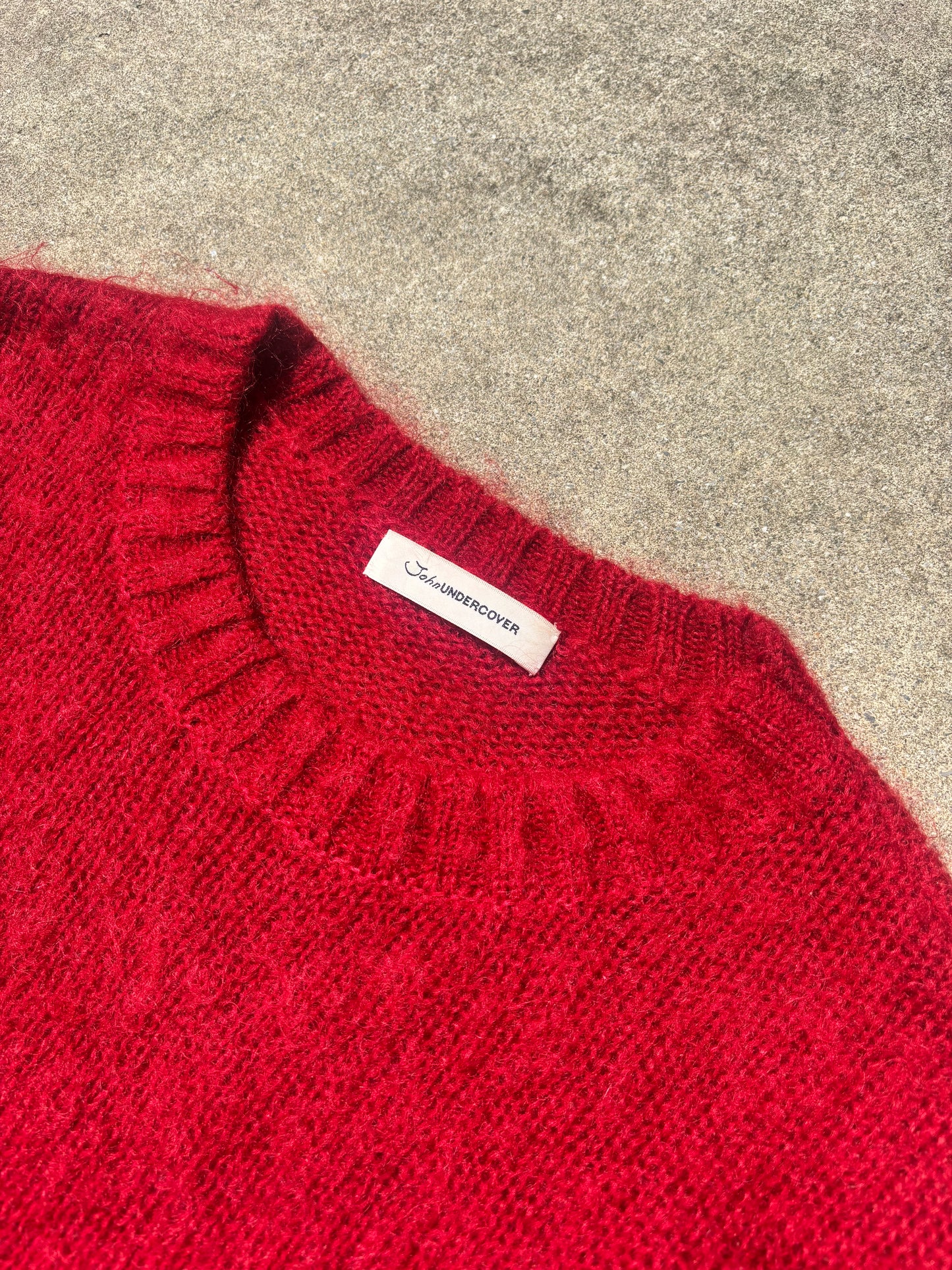 John Undercover by Jun Takahashi Mohair Sweater (L)
