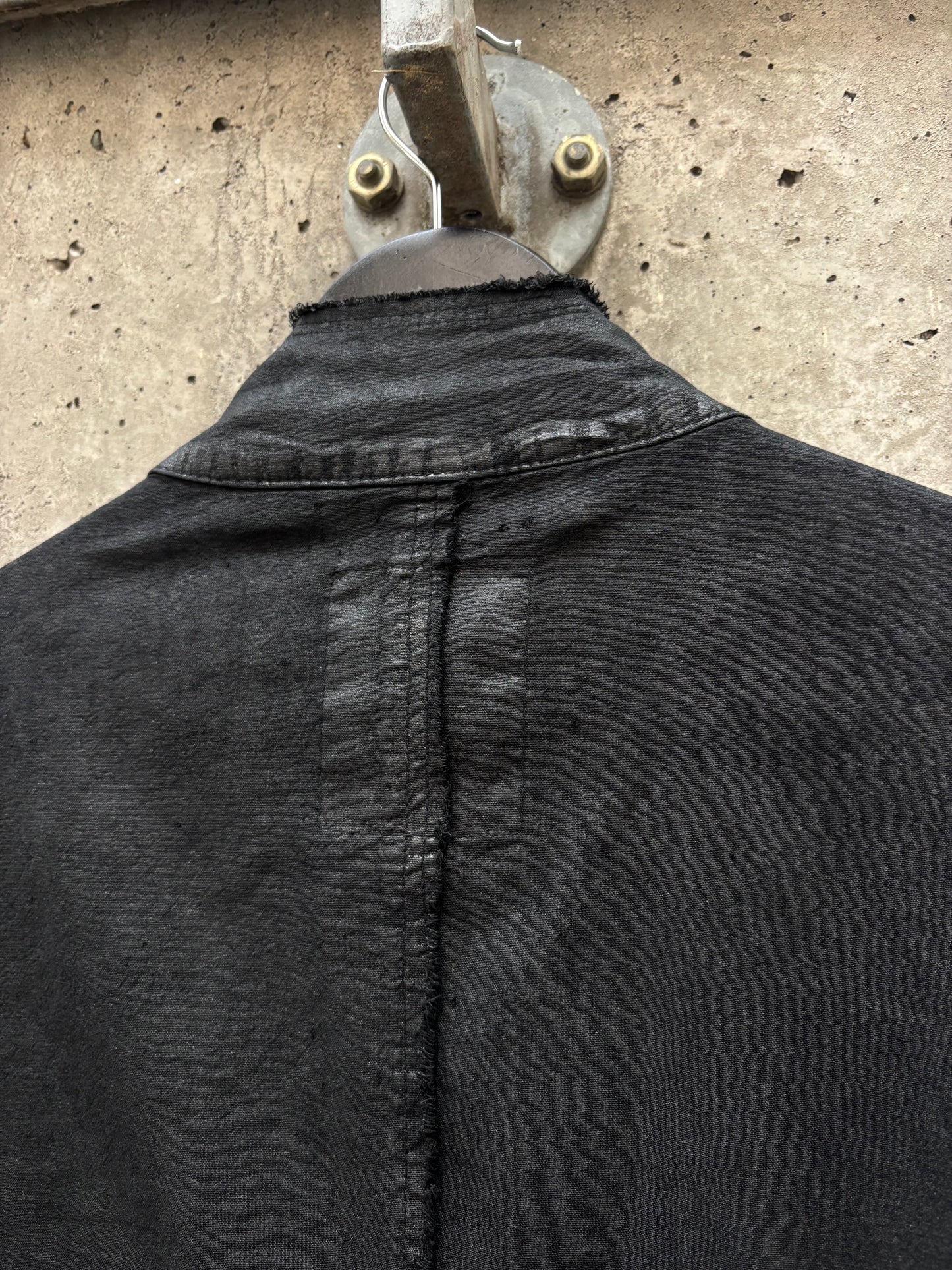 La Haine Inside Us Waxed Tripple Zip Up Jacket (S)