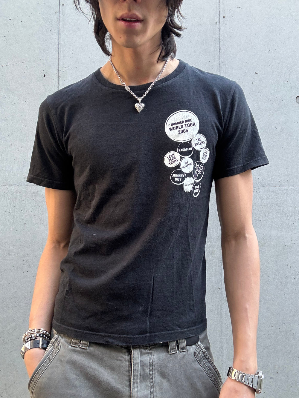 AW/05 Number (N)ine Worl Tour Tee (M)