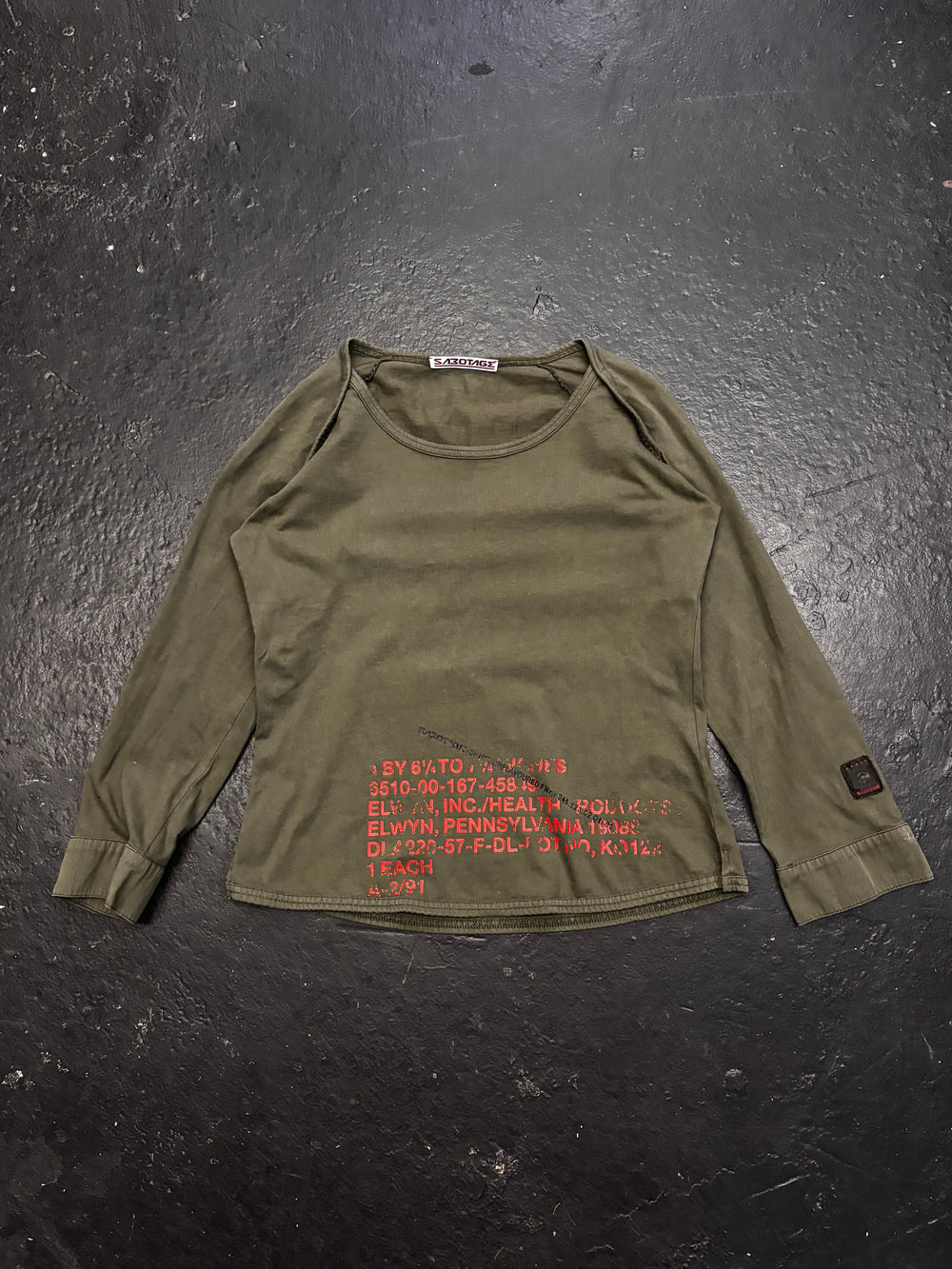 90's Sabotage Womens Longsleeve (S)