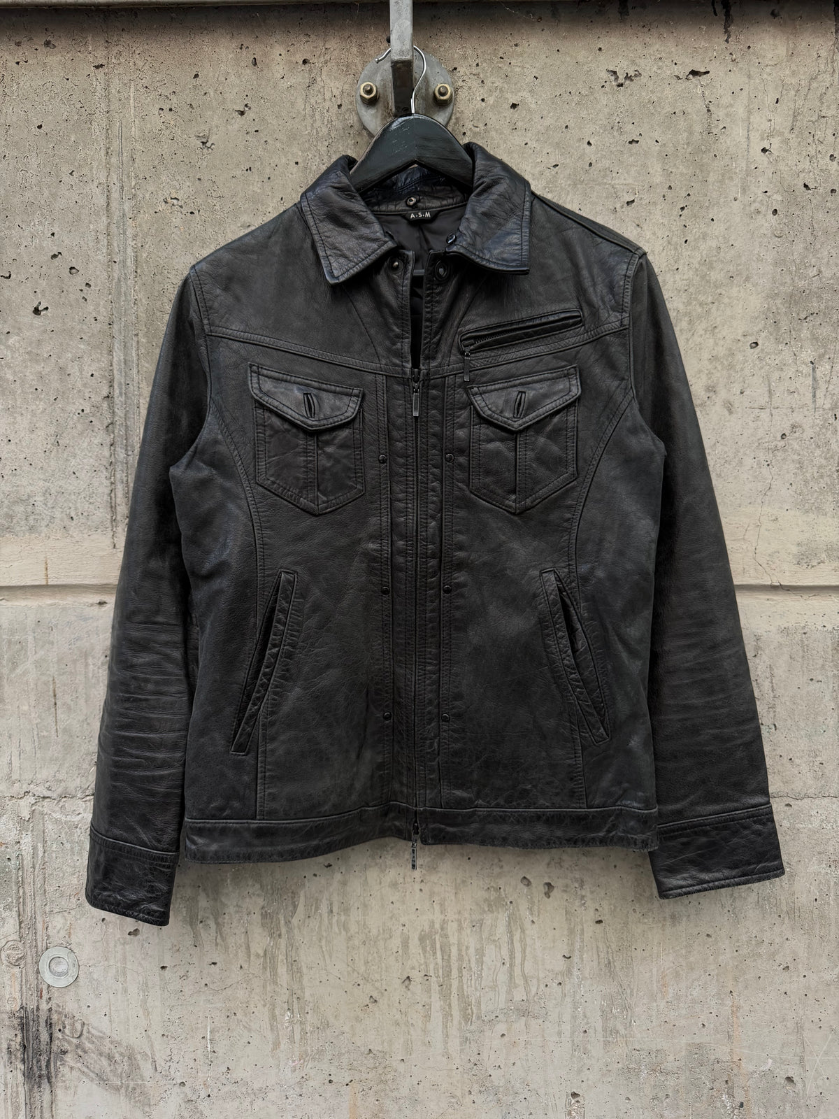 A.S.M. Rider Leather Jacket (S)