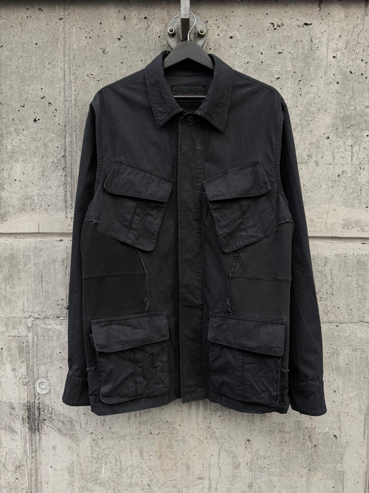 SS/03 Undercover « Scab »Skull Patchwork Jacket (M)