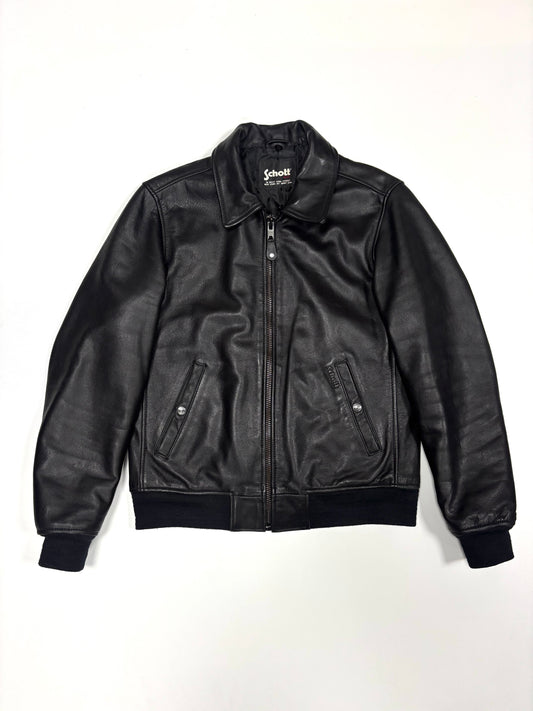 Schott Harrington Leather Jacket (L)