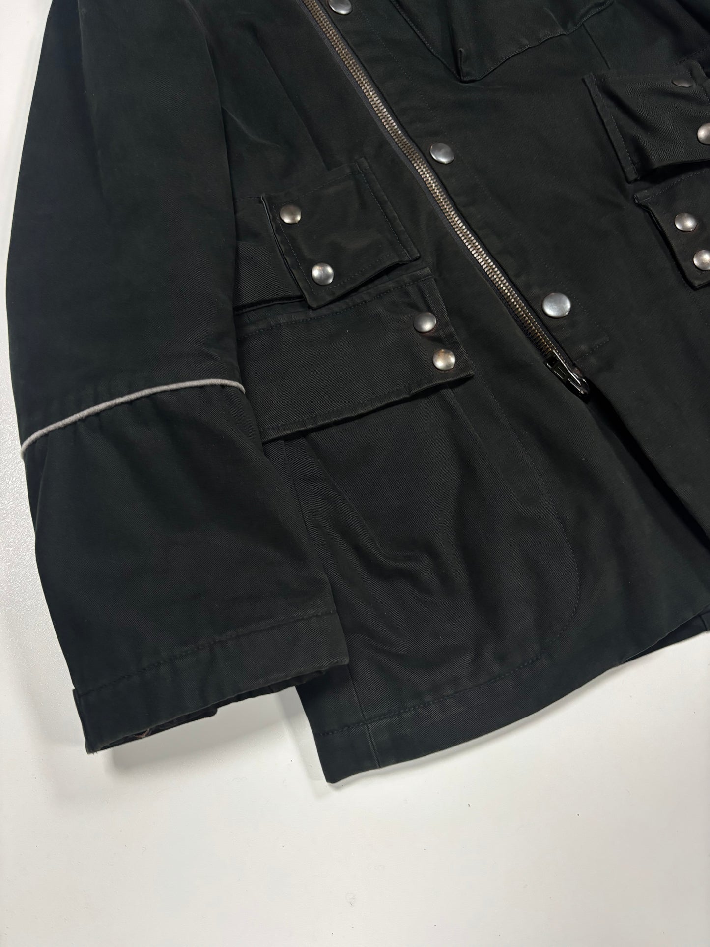 Andrew MacKenzie Cargo Military Jacket (L)