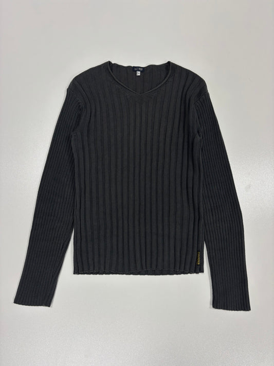 Armani V-Neck tight fit Sweater (M)