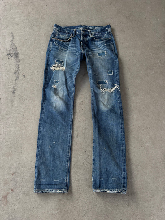 Hysteric Glamour Faded Stud Denim (30)