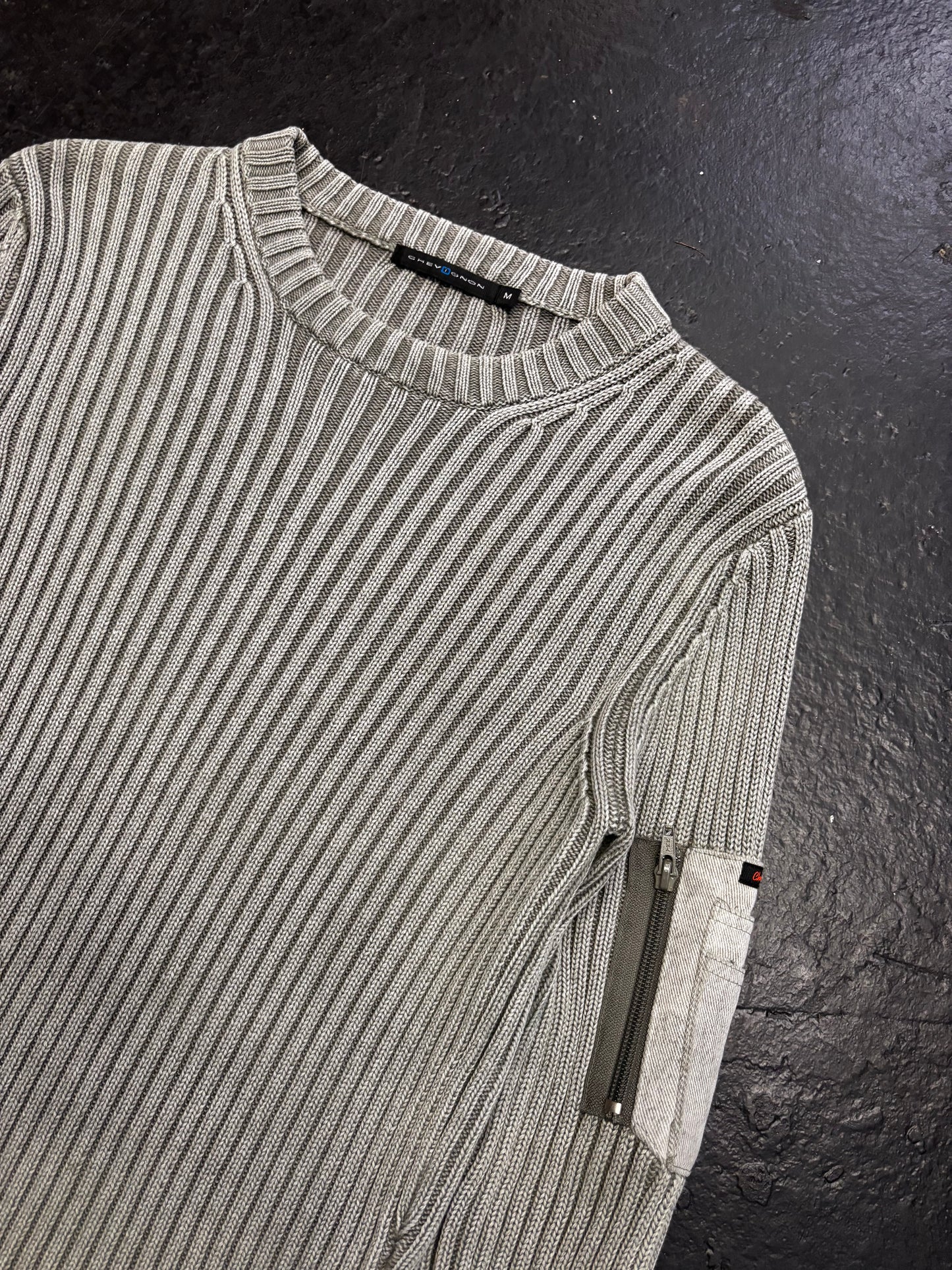 Chevignon Rib Knit Sweater (M)