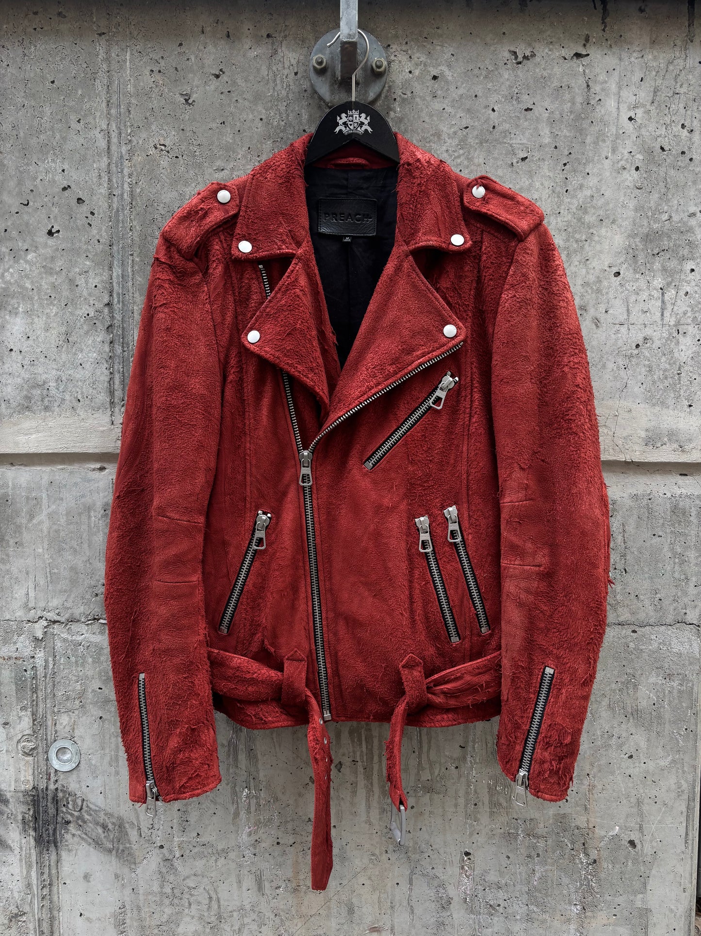 Preach Brushed Lamb Nap Perfecto Jacket (M)