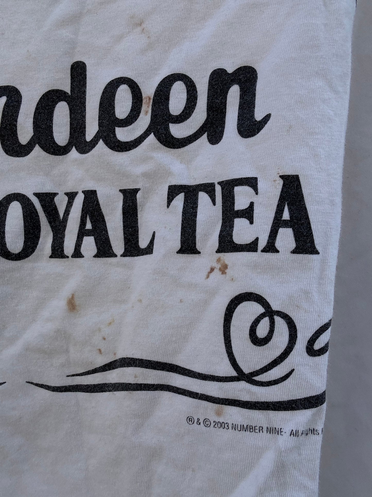 Number (N)ine 2003 Pennyroyal Tea Shirt (L)