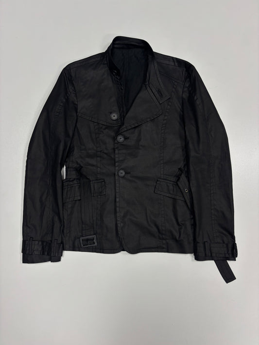 Takeshy Kurosawa Waxed Cotton Blazer (48)