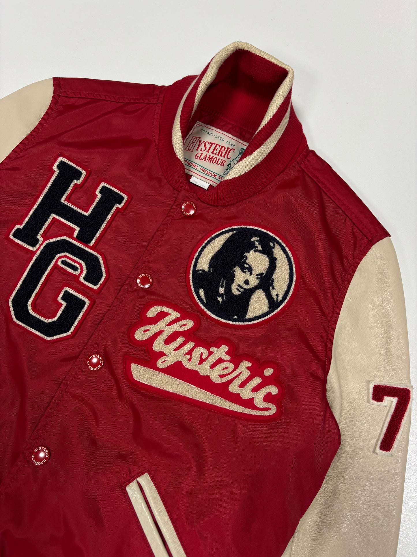 Hysteric Glamour Varsity Bomber Jacket (M)
