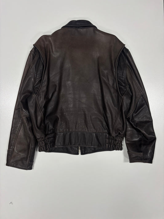 Avirex Bomber Leather Jacket (L)