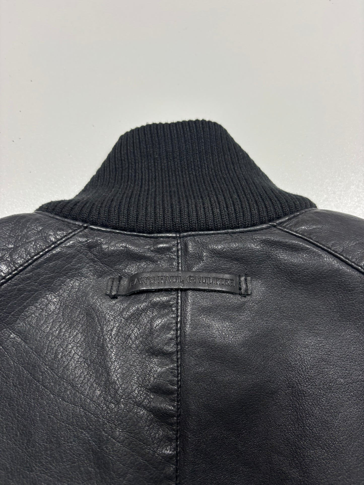 1990‘s Jean’s Paul Gaultier Rider Leather Jacket (48)