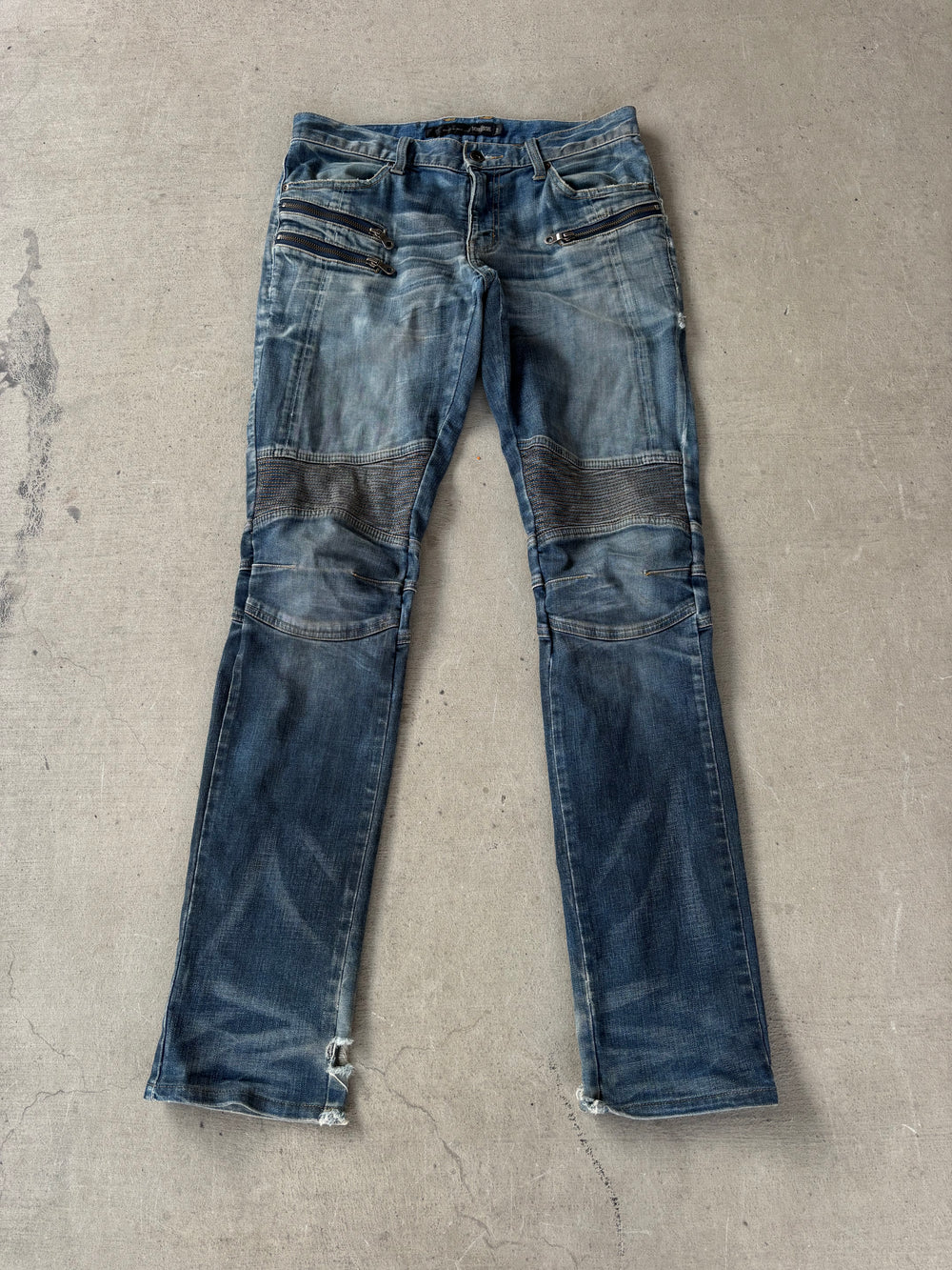 Schlüssel Multi Zip Biker Denim (3)