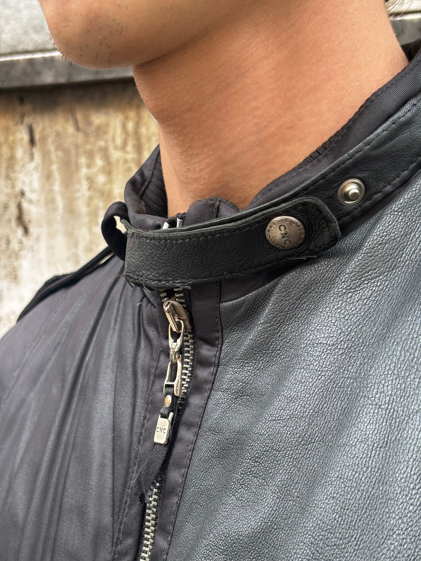Costume National C'N'C Split Fabric Bomber (48)