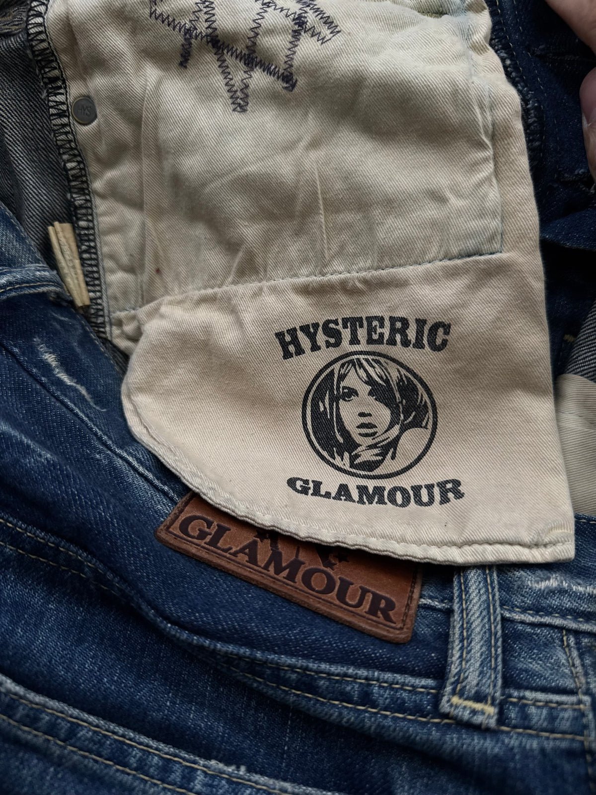 Hysteric Glamour Studded Destroyed Denim (29)