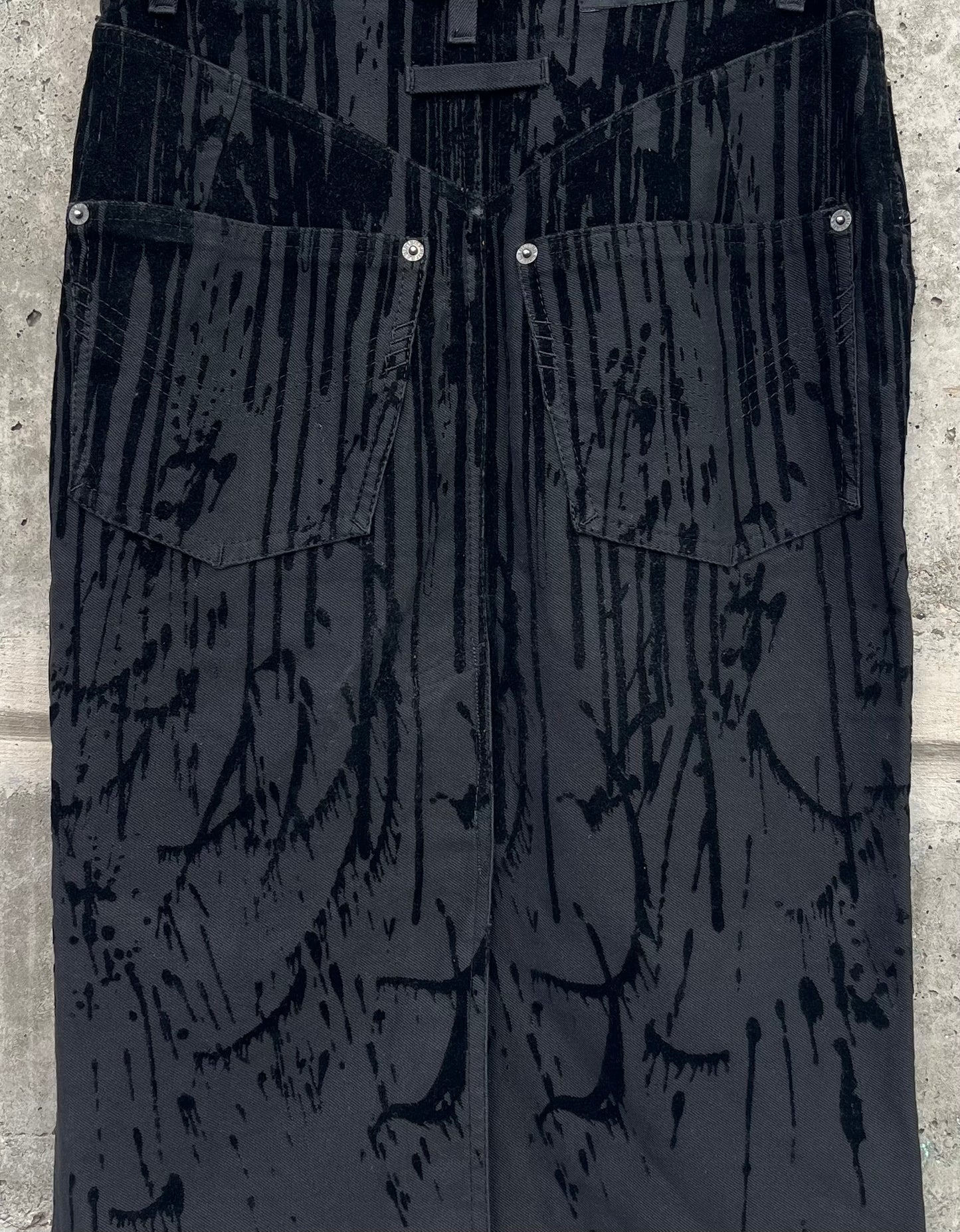 AW/98 Jean Paul Gaultier „Vampyre“ Blood Drip Skirt (XS)
