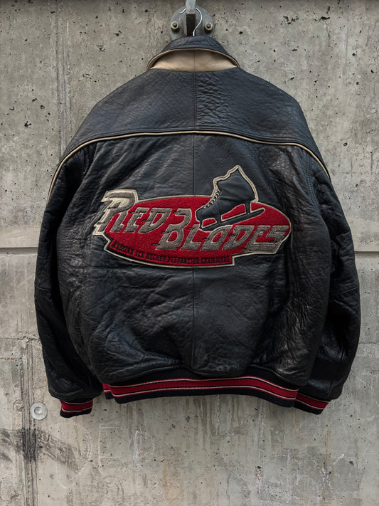 Avirex Russian Federation Varsity Leather Jacket (XL)