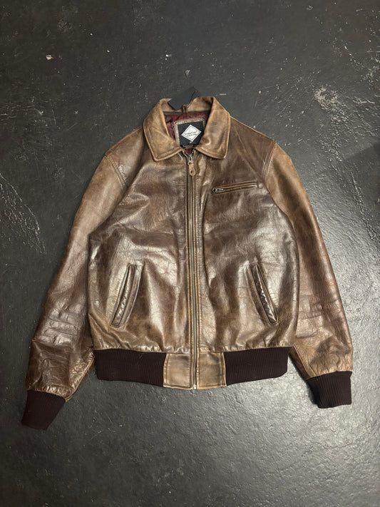 Erika Cuir Leather Jacket (L)