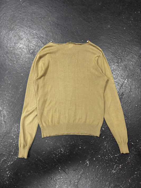 Raf Simons SS1997 Distressed Neck Sweater (L)