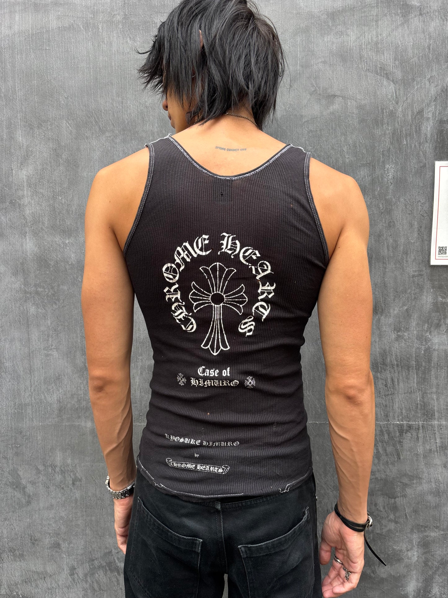 2003 Chrome Hearts x Kyosuke Himuro Ripped Tanktop (M)