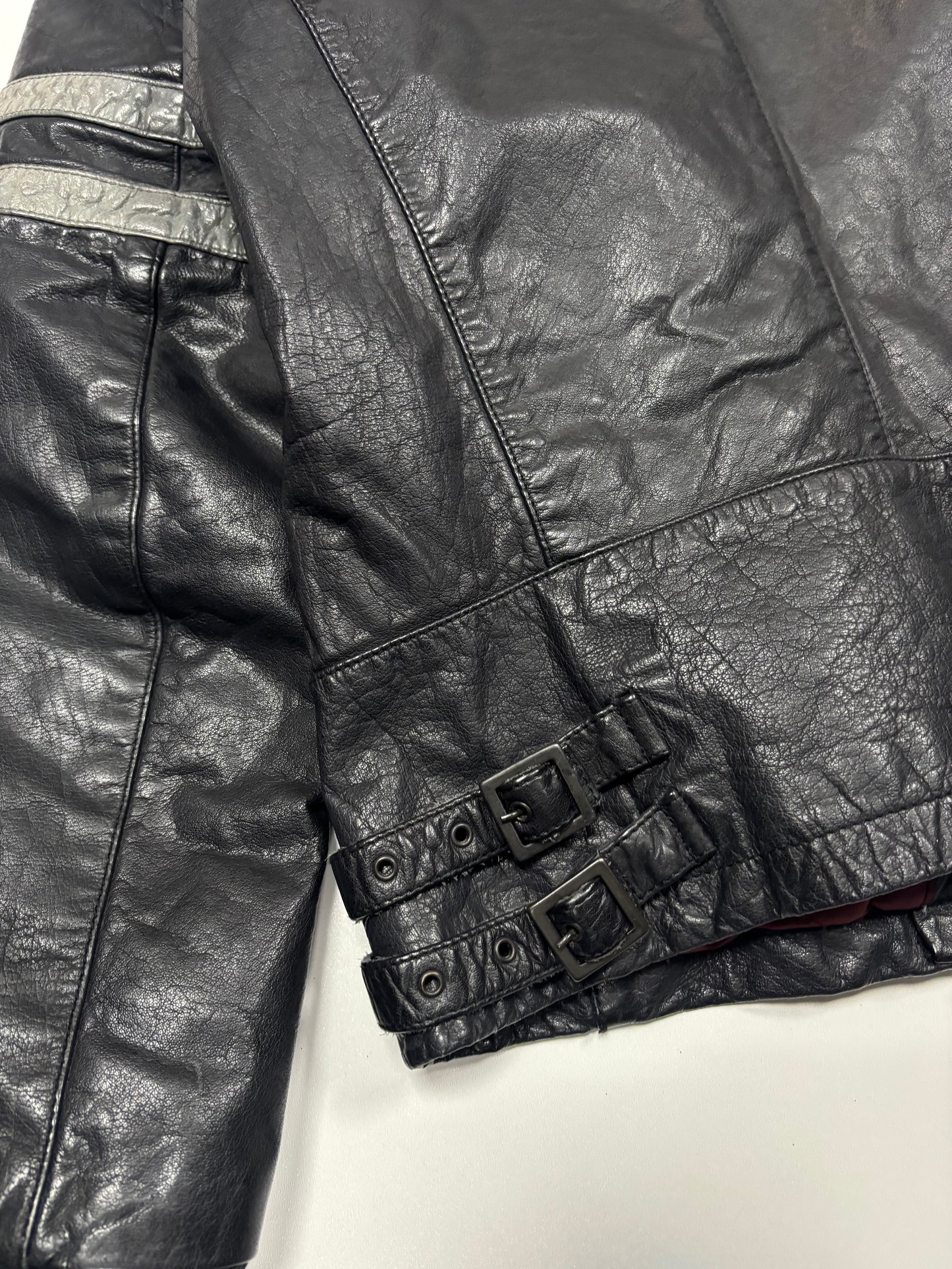 1990‘s Jean’s Paul Gaultier Rider Leather Jacket (48)