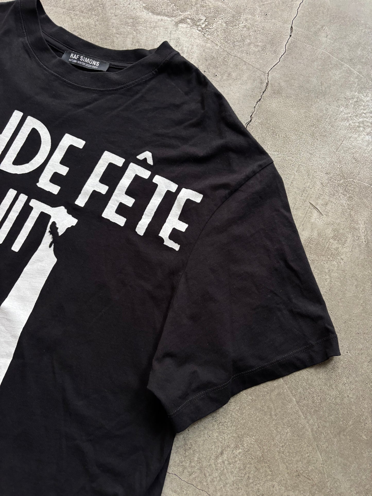 SS/22-23 Raf Simons Grande Fete de Nuit Cut Up Shirt (M)