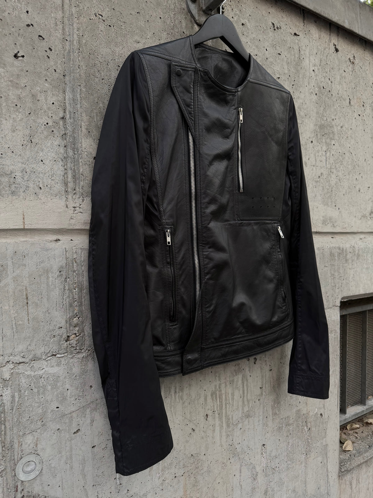 SS/14 Rick Owens "Vicious" Leather Biker Jacket (Size 48)
