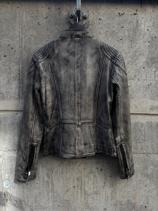 Preach Biker Leather Jacket (S)