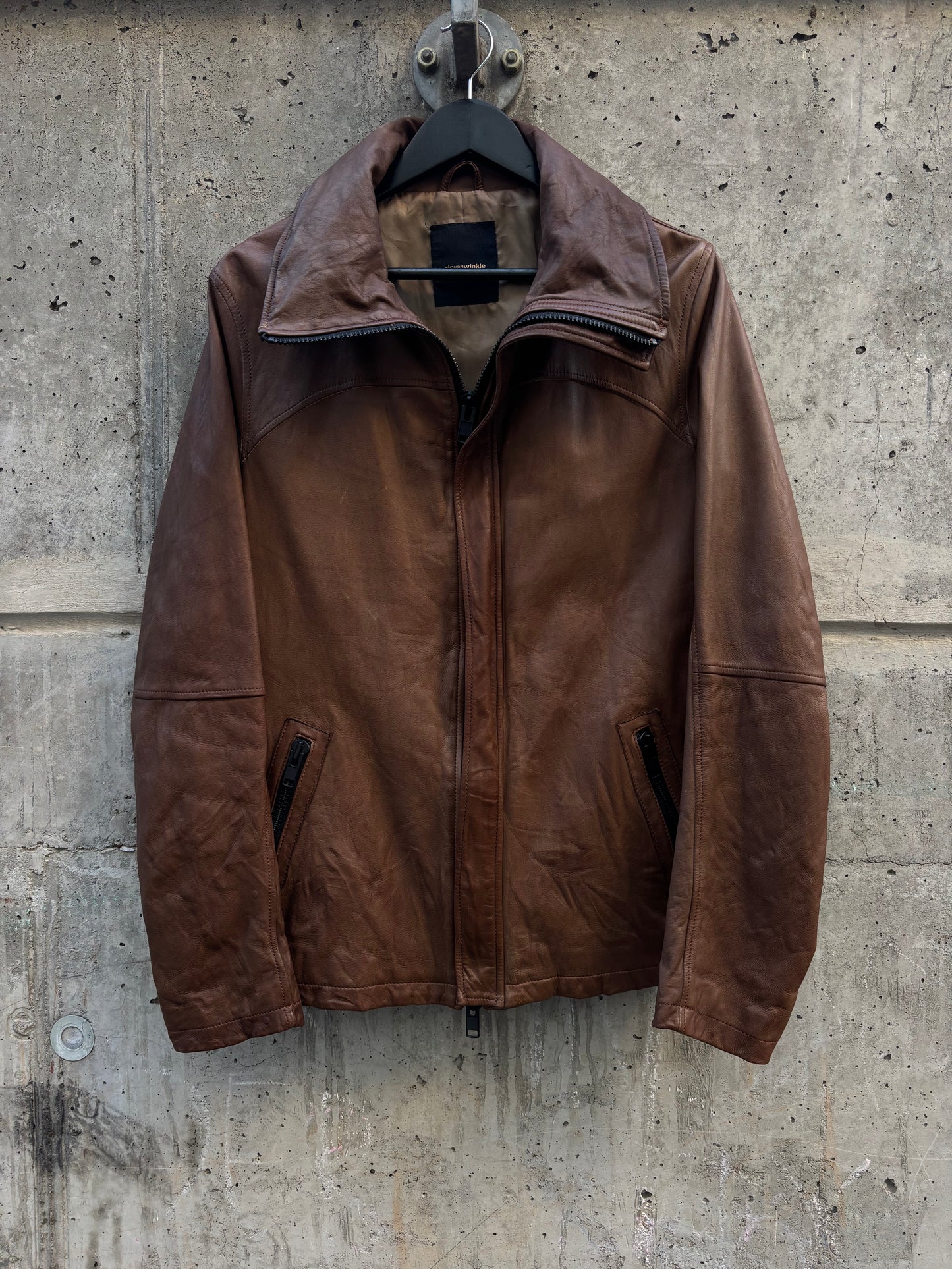 Ripvanwinkle Japanese Avantgarde Leather Jacket (XL)