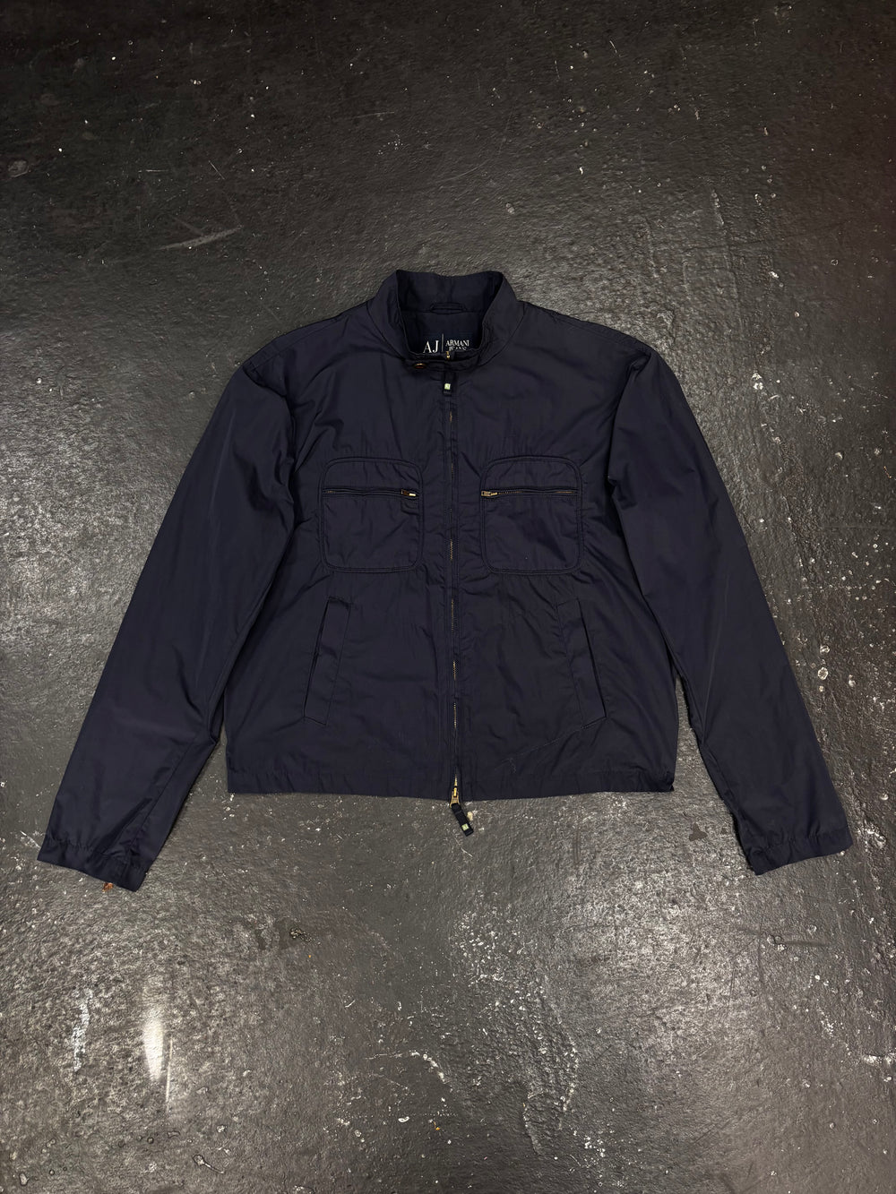 Armani Lightweight Navy Jacket (XL)