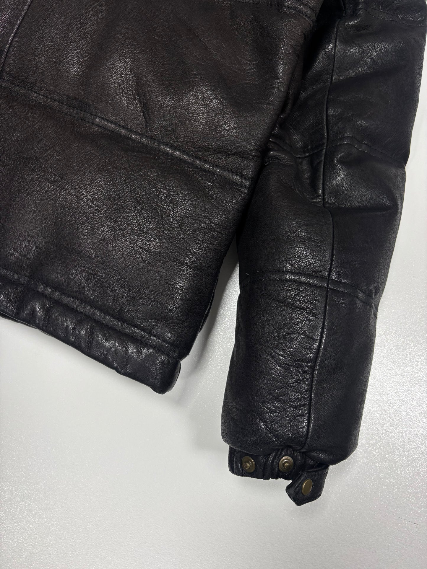 Japanese Brand Jack Rose Goat Leather Puffer (M)