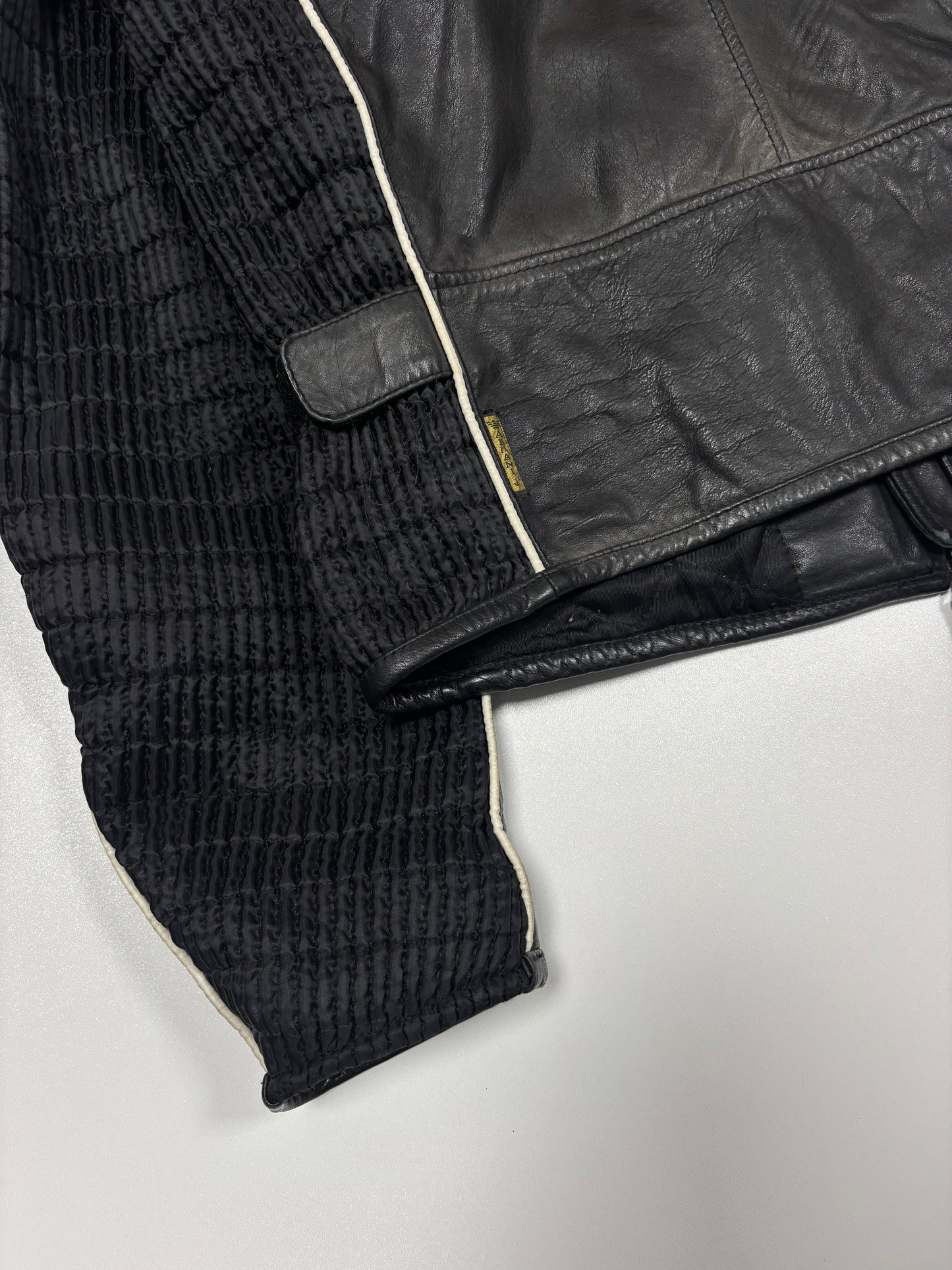 Armani Jeans Leather Jacket (M)