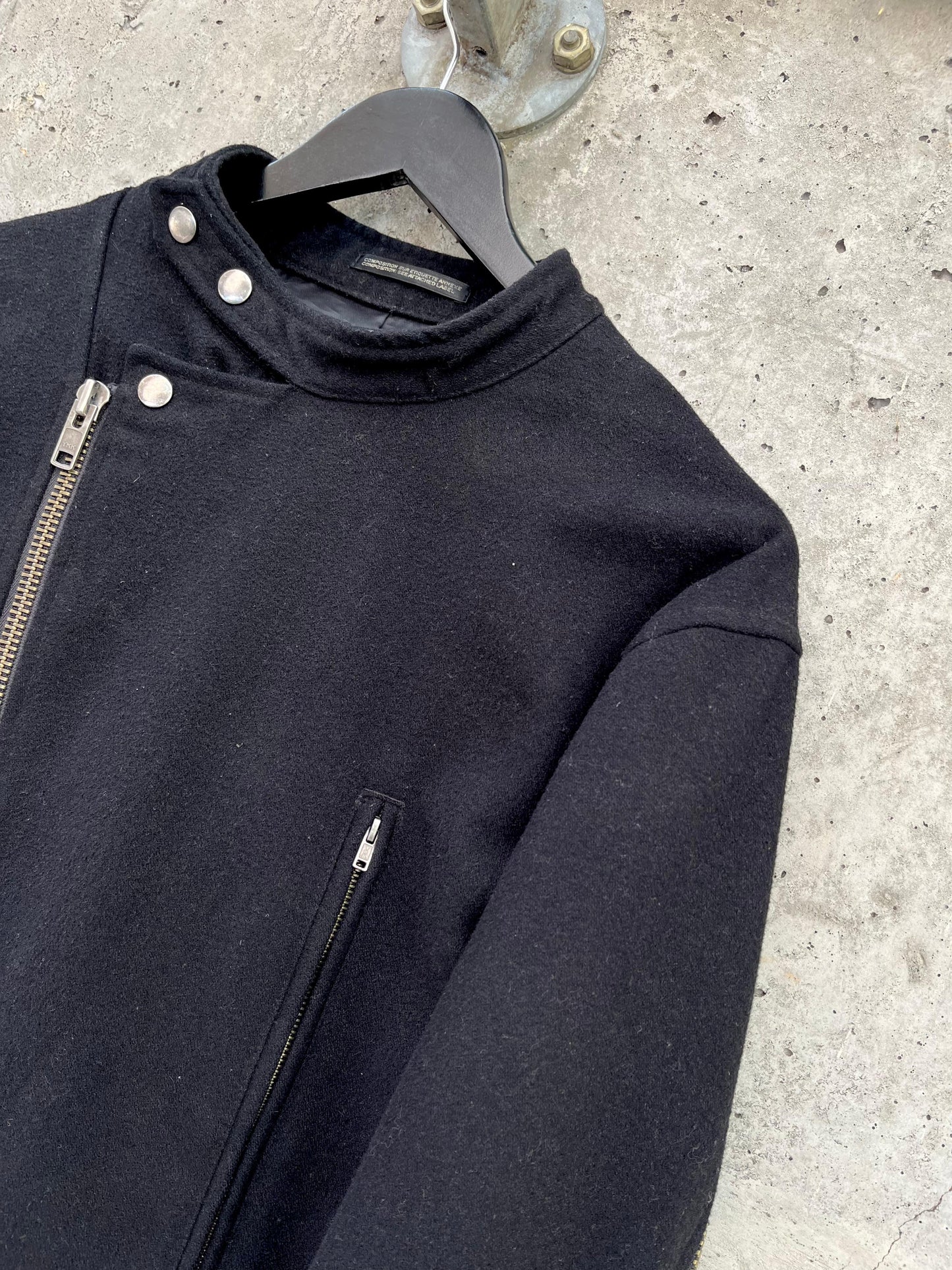 AW/14 Yohji Yamamoto Pour Homme Backzip Bomber (S)